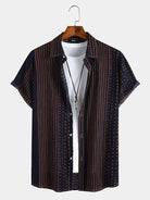 Polka Dot Striped Shirt