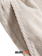 Relaxed Corduroy Drawstring Shorts