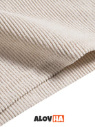 Relaxed Corduroy Drawstring Shorts