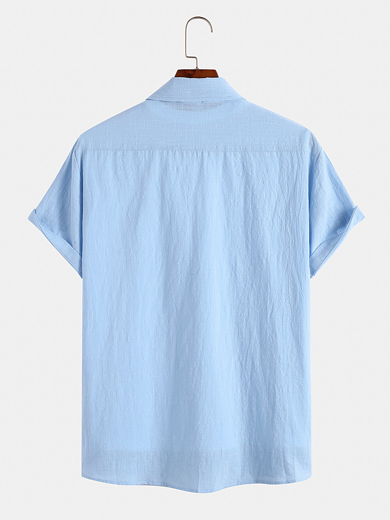 Relaxed Cotton Solid Shirt