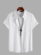Relaxed Cotton Solid Shirt