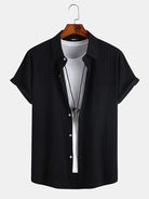 Relaxed Cotton Solid Shirt