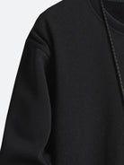 Relaxed Patchwork Cotton Long-Sleeved Street Sweatshirt