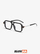 Retro Square Oversized Polarized Sunglasses