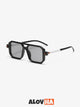 Retro Square Oversized Polarized Sunglasses