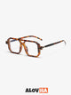 Retro Square Oversized Polarized Sunglasses