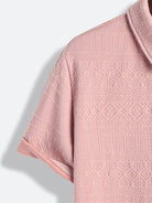Soft knitted Textured Polo Shirt