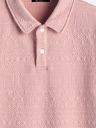 Soft knitted Textured Polo Shirt