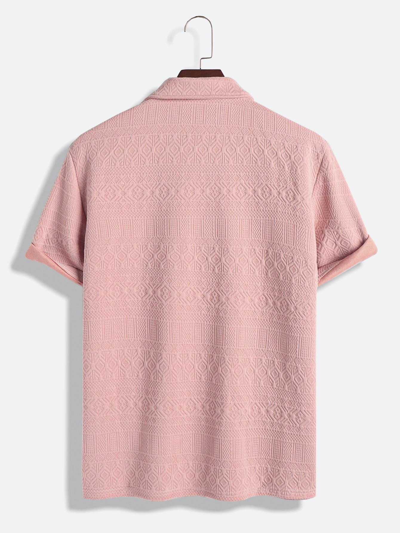 Soft knitted Textured Polo Shirt