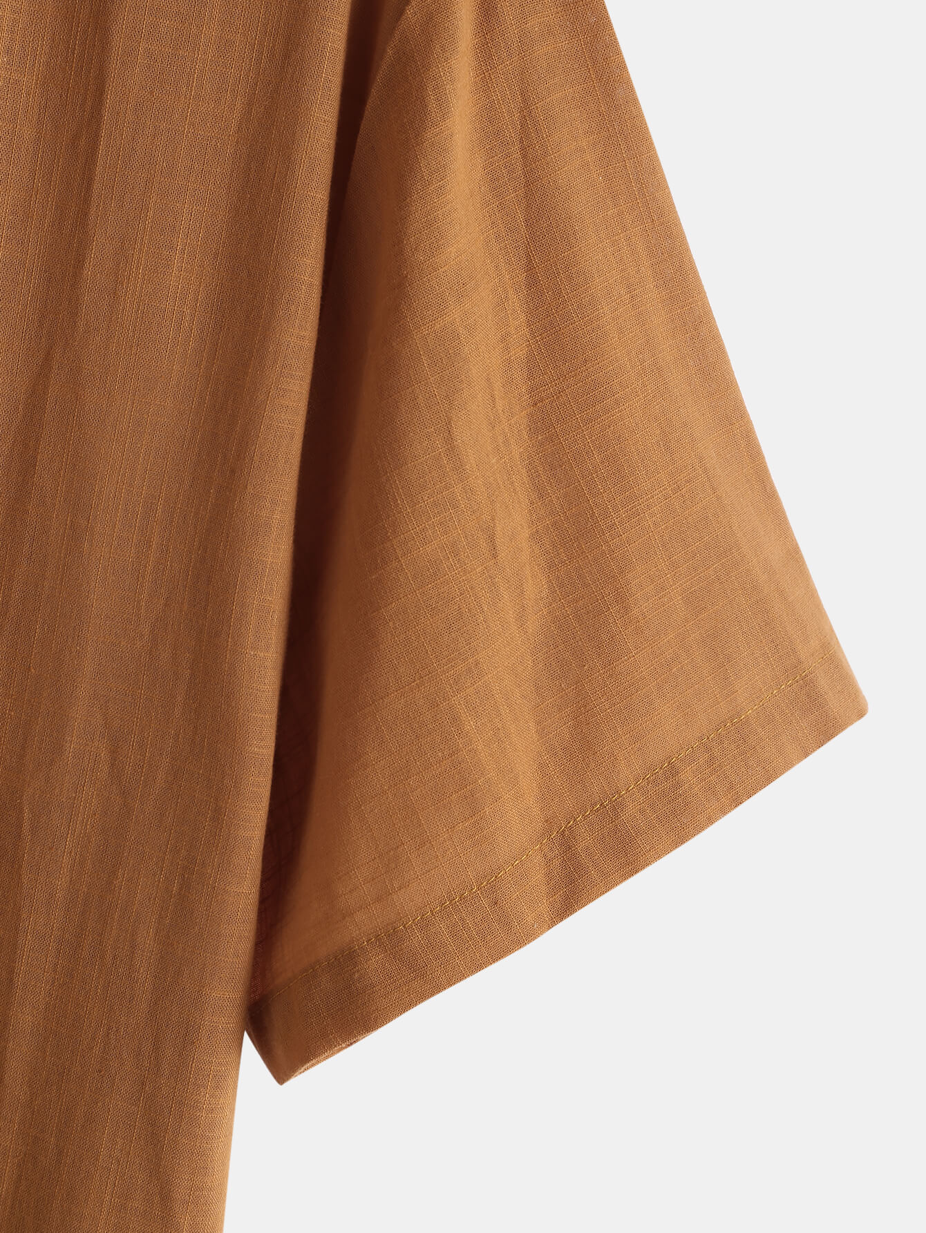Basic Cotton Henley Shirt