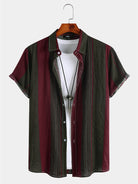 Striped Textured Casual Shirt