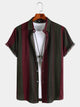 Striped Textured Casual Shirt