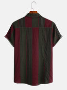 Striped Textured Casual Shirt