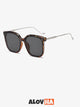Oversized Square Polarized Retro Sunglasses