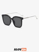 Oversized Square Polarized Retro Sunglasses
