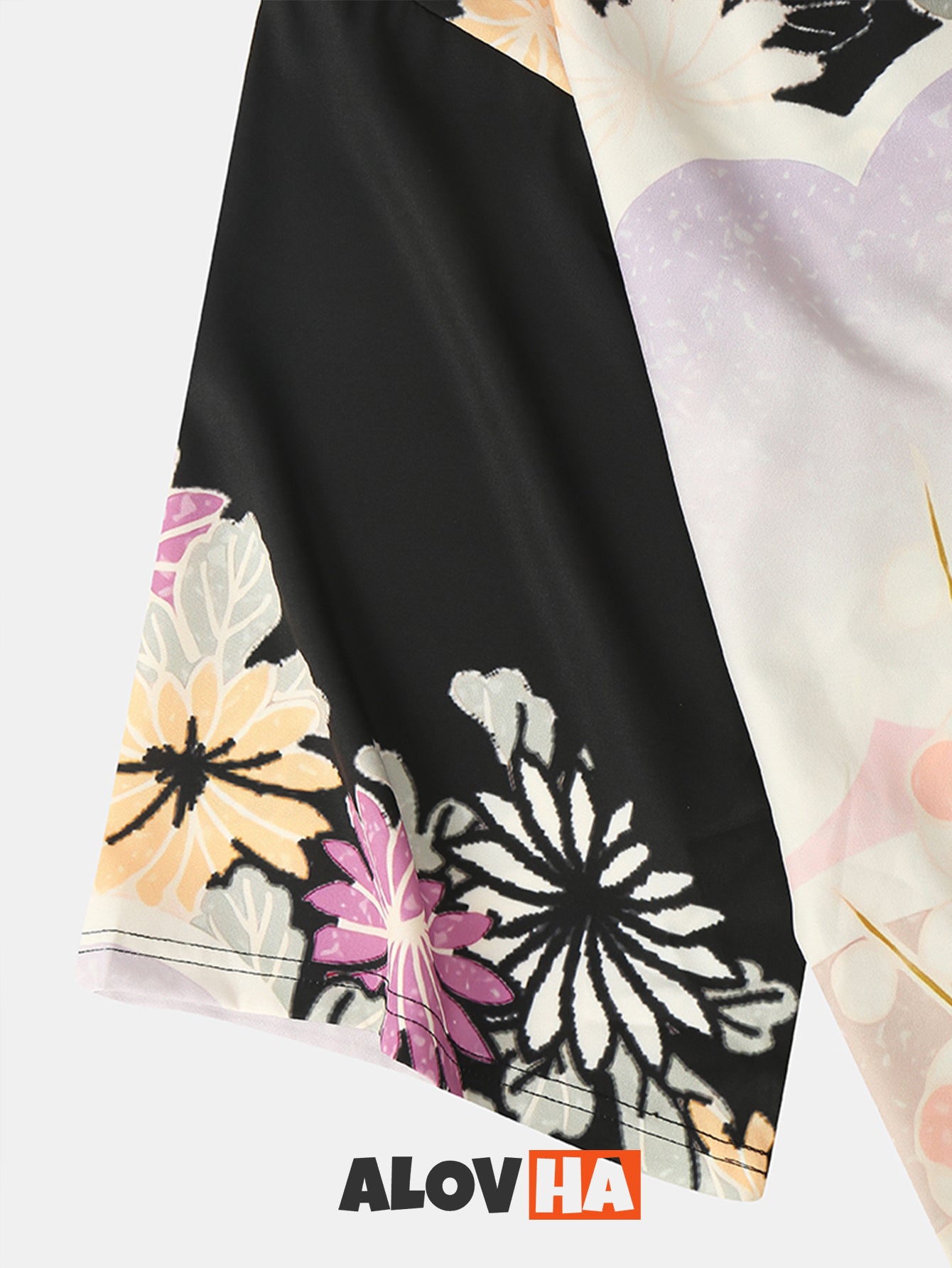 Two Sets Of Flower Pattern Kimonos