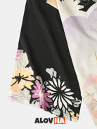 Two Sets Of Flower Pattern Kimonos