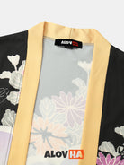 Two Sets Of Flower Pattern Kimonos