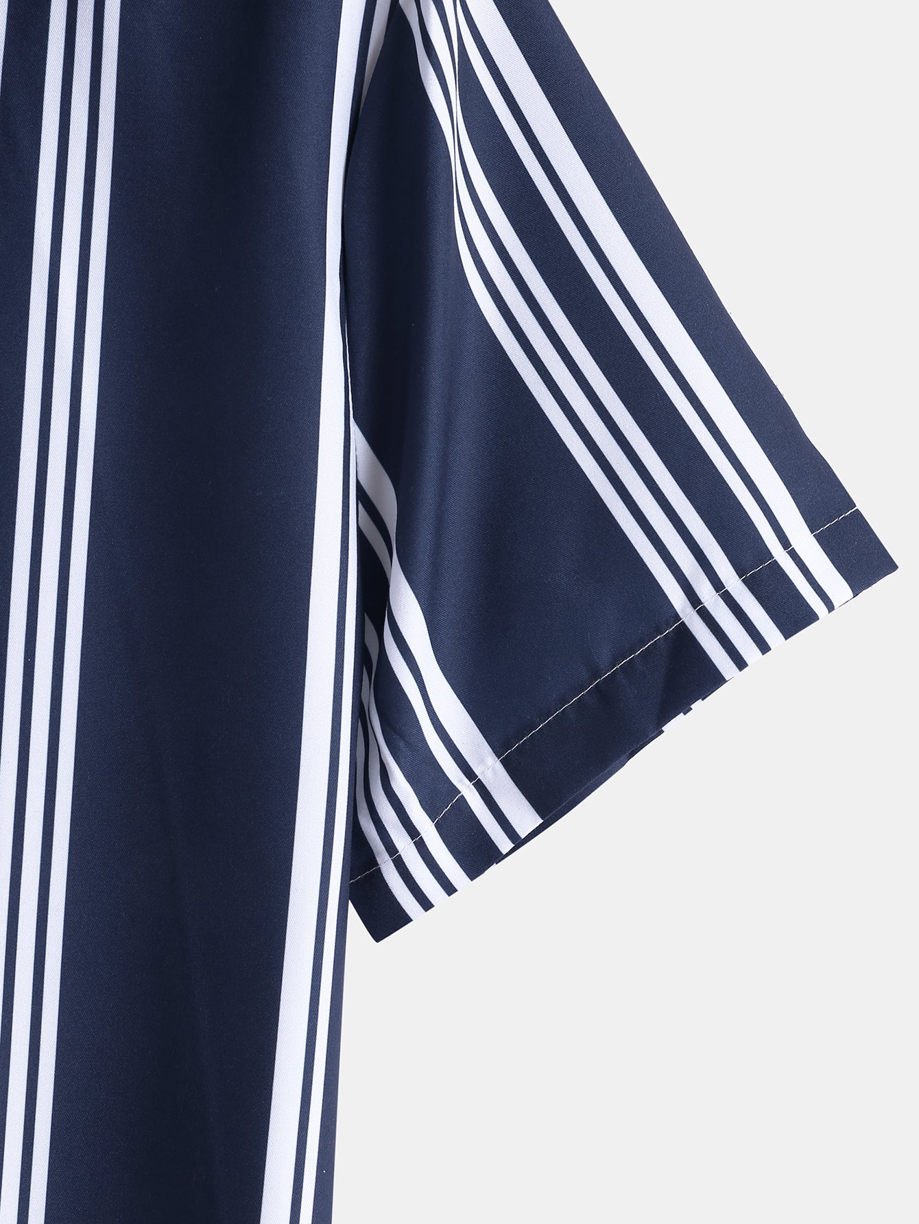 Vintage Casual Striped Shirt