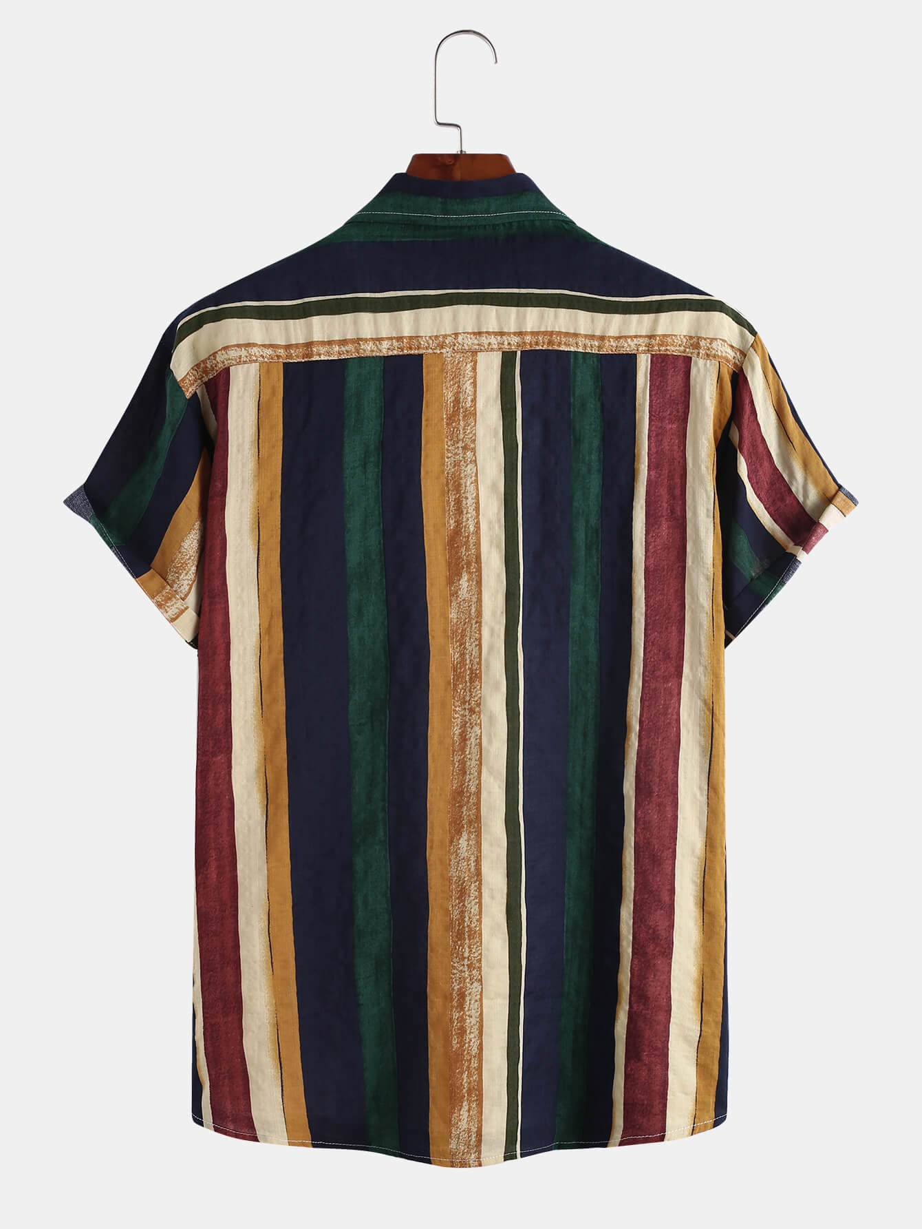 Vintage Colors Striped Shirt