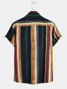 Vintage Colors Striped Shirt