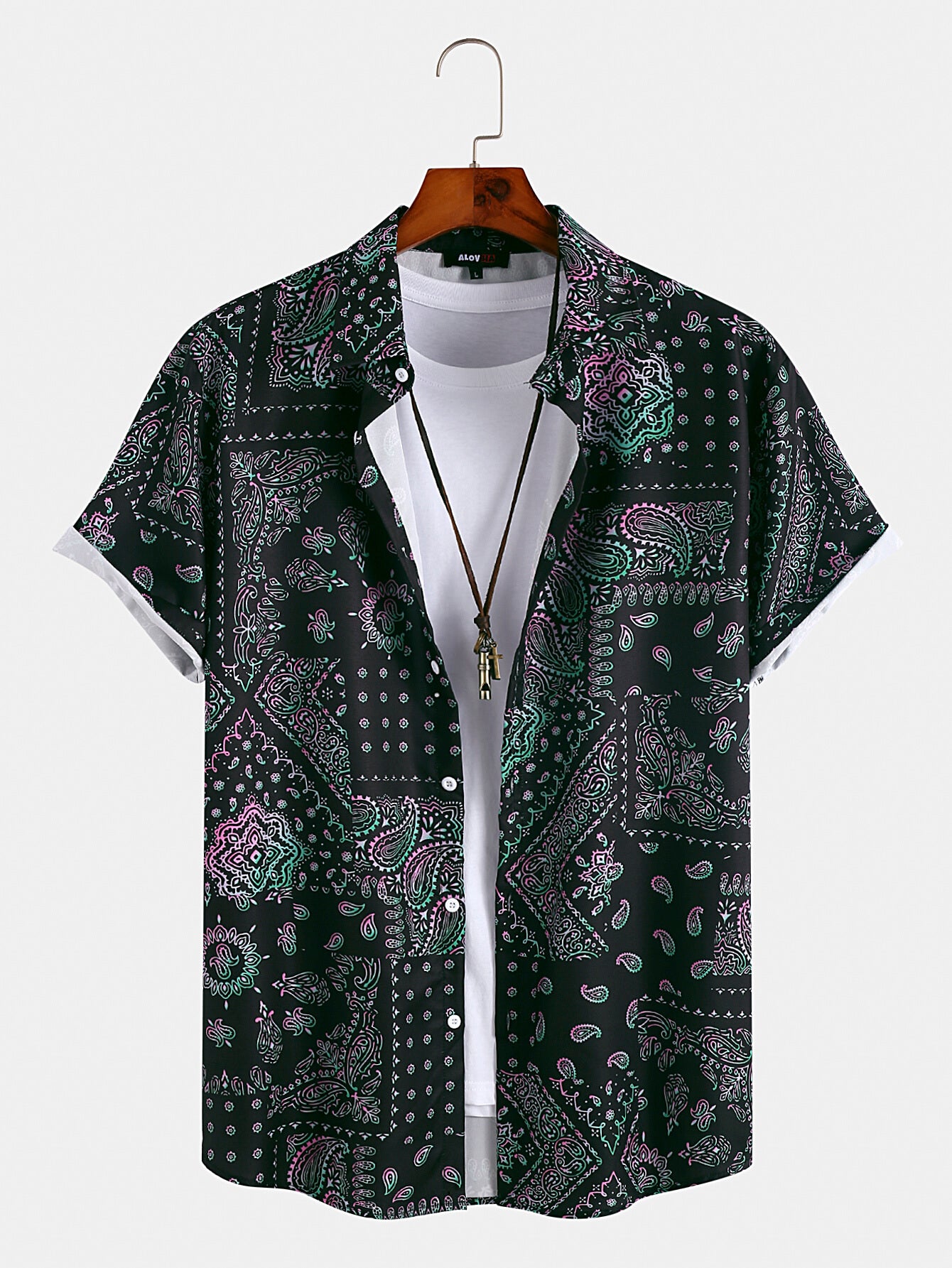 Vintage Paisley Casual Shirt
