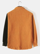 Corduroy Patchwork Shirt