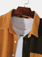 Corduroy Patchwork Shirt