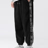 Corduroy Paisley Print Panel Pant