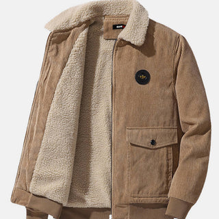 Corduroy Thick Thermal Coat