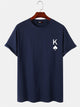 Poker Print Cotton T-Shirt