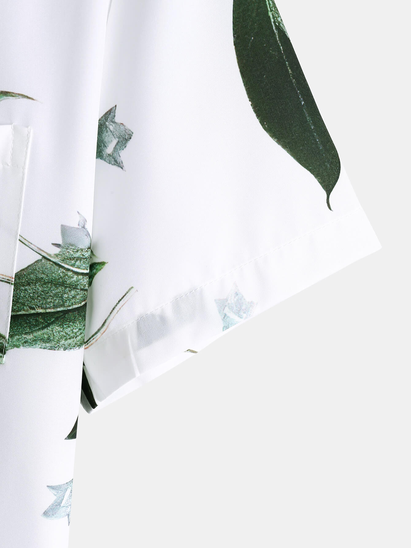 Holiday Leaves Print Shirt