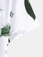 Holiday Leaves Print Shirt