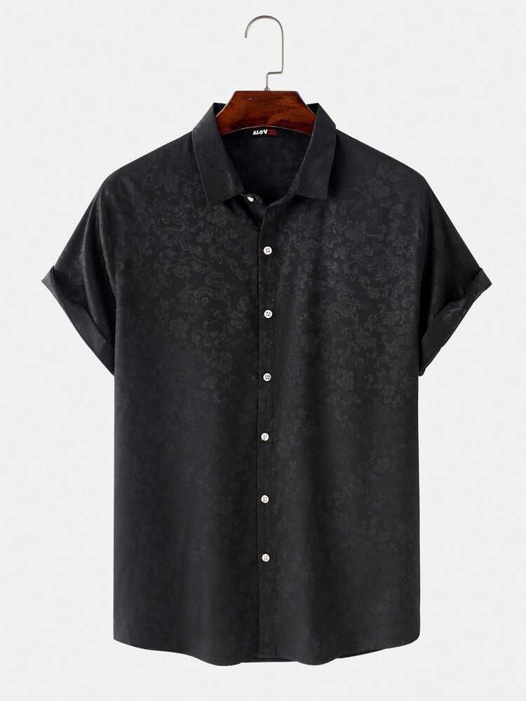 Jacquard Leaf Shirt