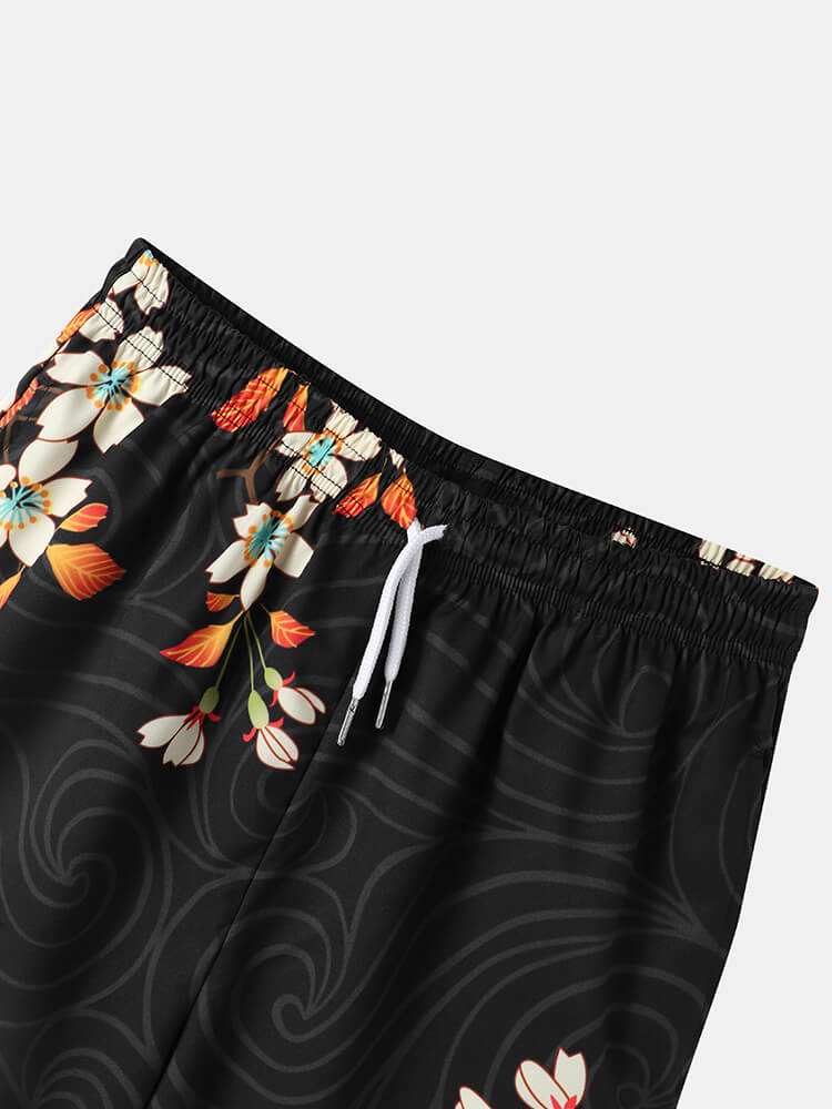 Cherry Kimono Two-Piece Set