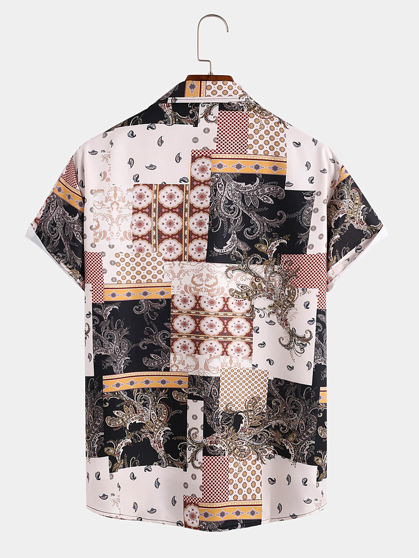 Paisley Print Ethnic Style Shirt
