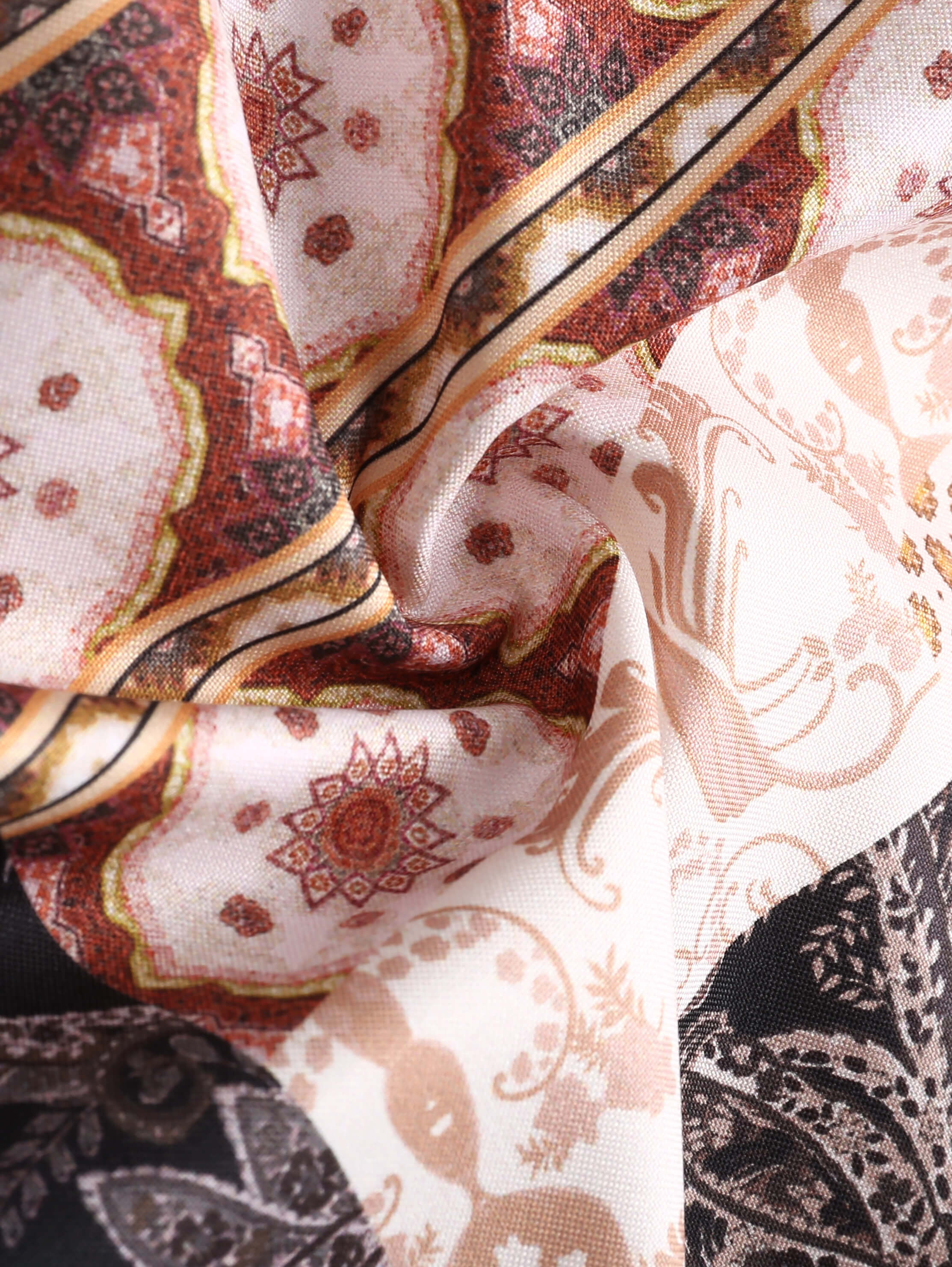 Paisley Print Ethnic Style Shirt