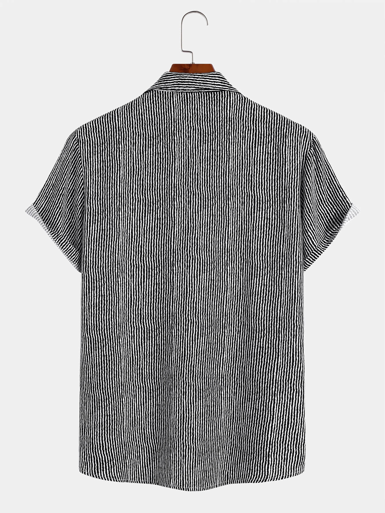 Striped Lapel Shirt