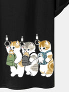 Cute Cat Cotton T-Shirt