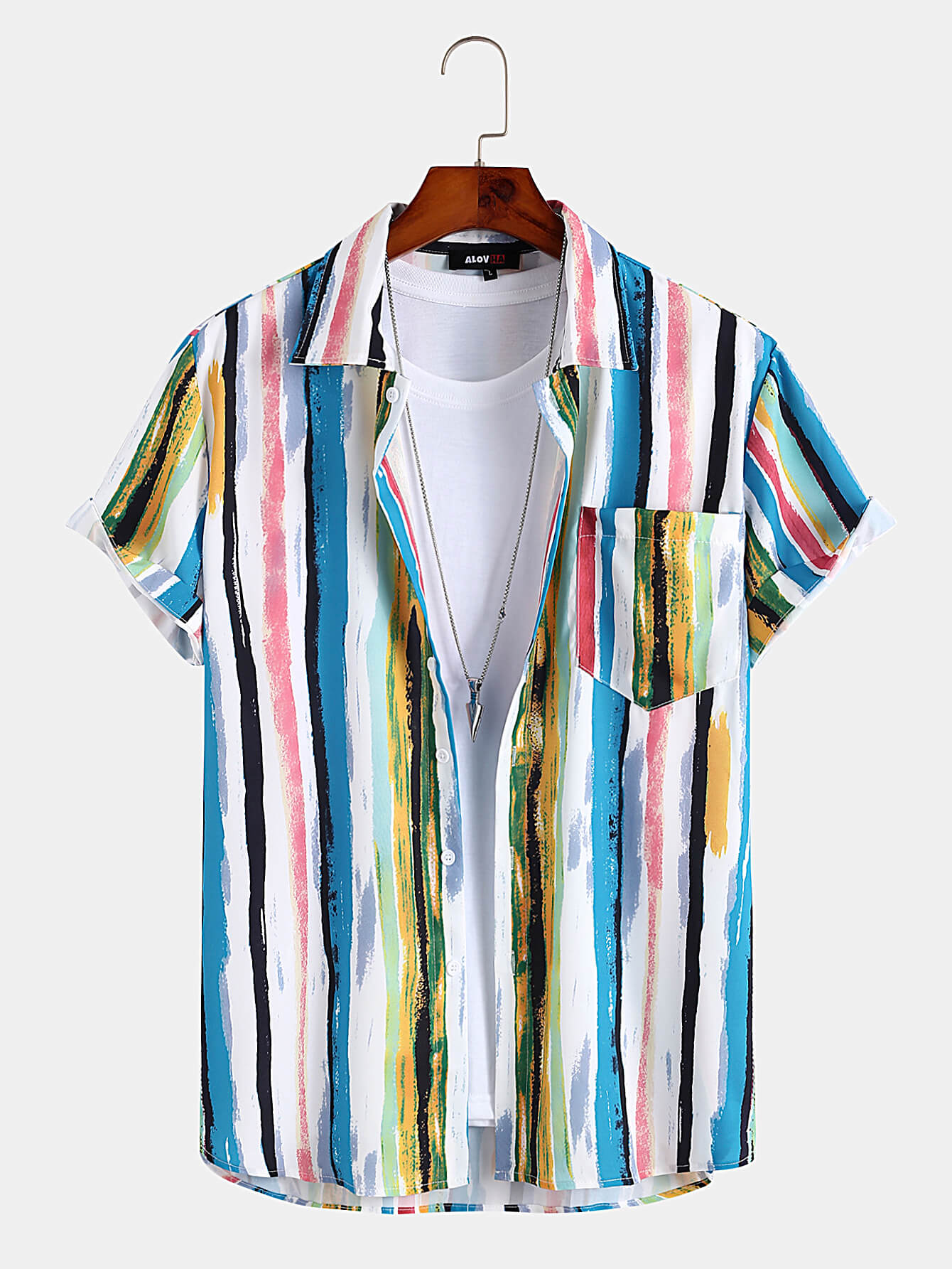 Colorful Striped Shirt