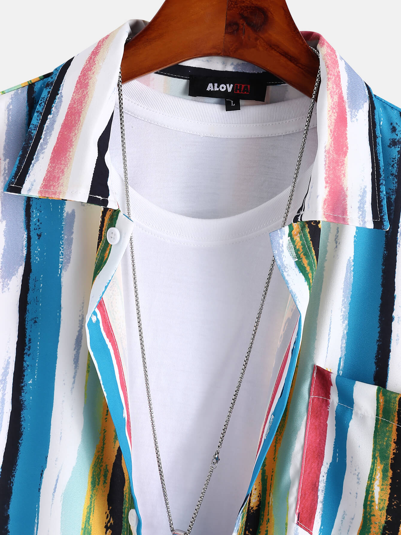 Colorful Striped Shirt